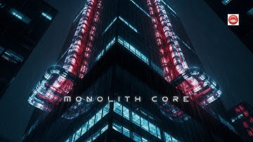 MONOLITH CORE | 3HR Dark Synthwave Cyberpunk Coding Music | Focus & Productivity