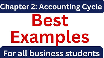 CH-2 | Accounting Cycle | The Recording Process #accounts #jornalizing #posting #trailbalance PART 1