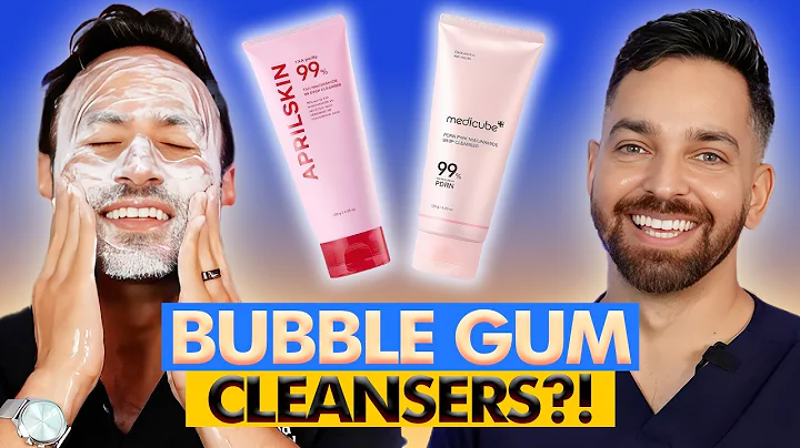 Viral Bubblegum Cleansers | Worth the Hype?! Medicube vs. April Skin