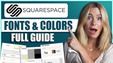 How to Add Custom Fonts and Colors in Squarespace 7.1 (Step-by-Step Tutorial)