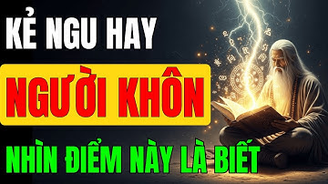 Cổ Nhân Dạy: 7 Dấu Hiệu Phân Biệt Người Sống Khôn Với Kẻ Sống Dại – Ngẫm Rất Đúng
