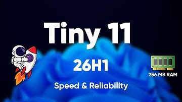 Tiny 11 26H1 – Zo snel dat het illegaal zou moeten zijn!