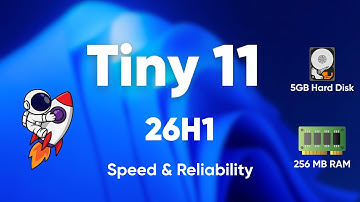 Tiny 11 26H1 – Zo snel dat het illegaal zou moeten zijn!