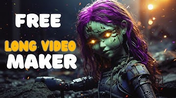 FREE And Unlimited NEW Long AI Video Generator | SINGLE Text  Prompt To A FILM Maker AI