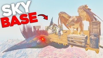 Preparing To Move Into My New ARK Base On Small Tribes