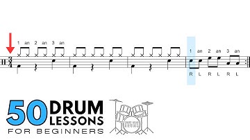Lesson 32: 3/4 Time Signature | 50 Drum Lessons for Beginners: Learn to Read & Play