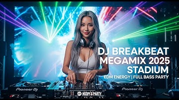 DJ BREAKBEAT MEGAMIX 2025 | STADIUM EDM ENERGY 🔥 FULL BASS PARTY