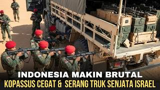 BRUTAL!!! KOPASSUS INTERCEPTS AND ATTACKS ISRAELI WEAPONS TRUCK...