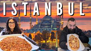 Istanbul Food Tour 🇹🇷 - Asian Side, Kadikoy Market, Turkish Pizza & Iskender Kebab - Ep.3