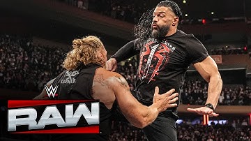 BREAKING: Roman Reigns and Brock Lesnar emerge to alter the WarGames landscape: Raw highlights