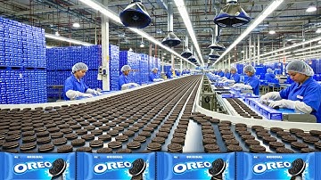 FULL PROCESS | Inside the Oreo Cookies Factory – How Millions of Cookies Are Made Every Day