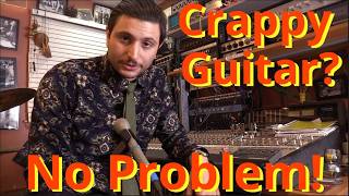 Five Tips for Recording a Cheap Acoustic Guitar