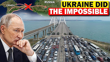 Goddelijke gerechtigheid: Poetin sluit Kertsj-brug af na Oekraïense aanvallen op de Krim