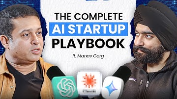The Only AI Startup Playbook You Need to Succeed | Manav Garg, Together Fund