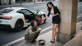 female CEO gave beggar a bun and flash marry,but unexpectedly he is hidden richest man