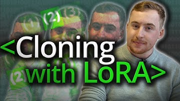 Cloning Yourself in AI using LoRA  - Computerphile