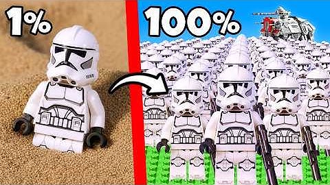 Building a LEGO Clone Army in 5 YEARS...