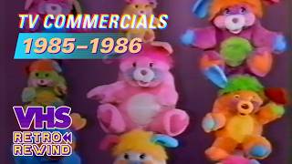 VHS TV Commercials: 1985 - 1986