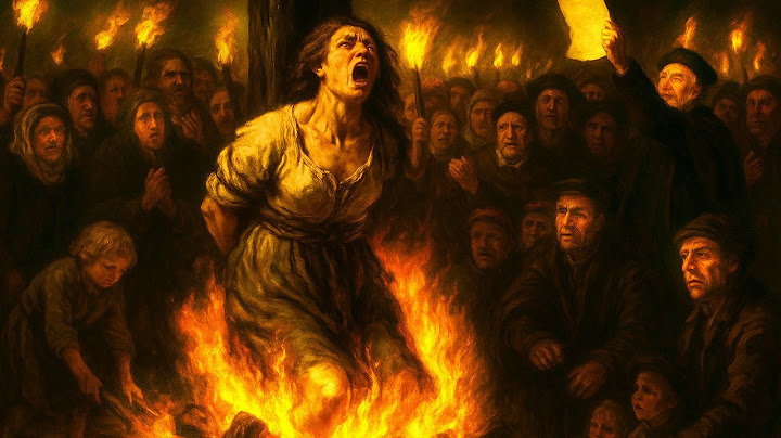 50.000 Women Burned by Europe’s Witch Delusion
