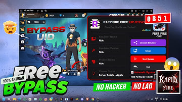 FREE UID EMULATOR BYPASS 💻 FOR FREE FIRE | 100% ANTIBAN✅ | FREE FIRE PC PANEL GRATIS 🎯 OB51 SAFE