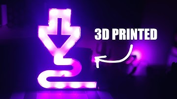 How to 3D Print an LED Sign | 52 Projects in 2025 - Week 48