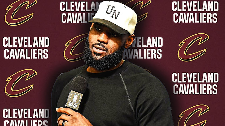 It's All Over For LeBron James