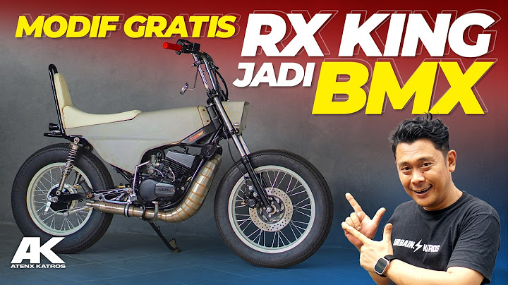 Modif Gratis !!! Custom Yamaha RX King jadi BMX #AtenxKatros