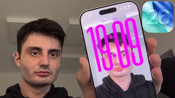 How To Change Clock Size on iPhone iOS 26 ✅ Change Size of Time  / Extend Clock iOS26 🔥