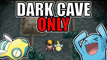 Beating Pokémon Heart Gold with only Dark Cave Pokémon!
