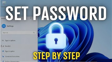 How to Set a Password in Windows 11  (Step by Step for Beginners)