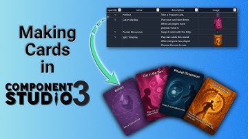 How to Make a Deck of Cards in Component.Studio 3