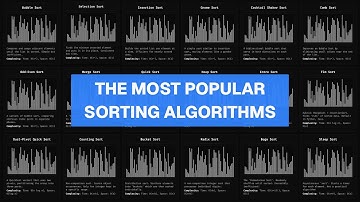 The Most Popular Sorting Algorithms Visualized!