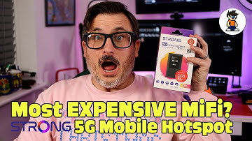 Duurste MiFi? Krachtige MiFi 5G mobiele hotspot - het geld waard? 5GMIFIAX1800UK