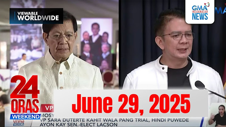24 Oras Weekend Express: June 29, 2025 [HD]