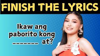 FINISH THE LYRICS |  SPOTIFY TOP HITS (NOVEMBER 2024 PH)