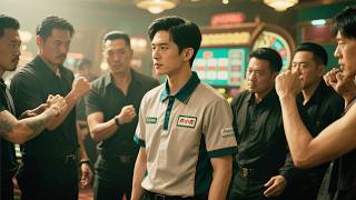 Casino stormed by a delivery man to save brother-in-law; 100 thugs down, underground boss kneels.