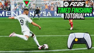 FC 25 - GREEN TIMED Finishing - How To EASILY Green Time Shots (TUTORIAL) - EA FC 25 TIMED SHOOTING