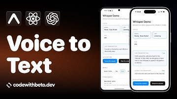 How to use OpenAI’s Whisper for speech-to-text in React Native!