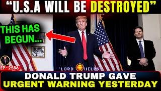 🔴“TRUMP JUST GAVE A PROPHETIC WARNING?”👆Prophetic Word Today |God's Message Today | LH~2586