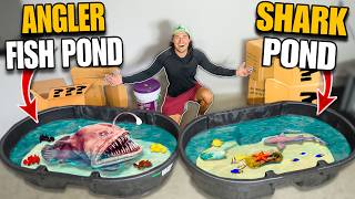 SHOPPING SPREE For My New ANGLER FISH & TIDE POOL PONDS!