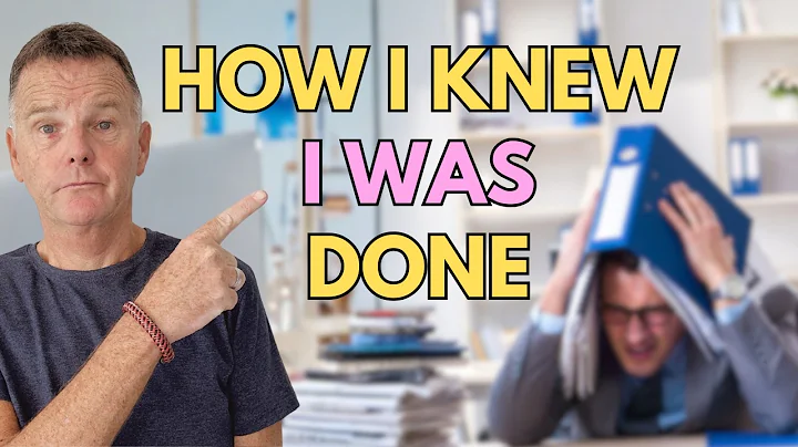 How I Knew I Was Done With Work — The 5 Tell-Tale Signs