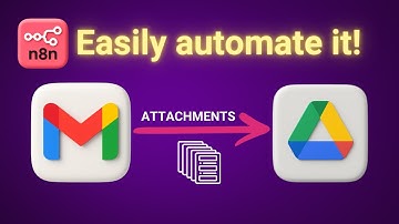 How to Auto-Save Gmail Attachments to Google Drive | n8n AI Automation Beginners Tutorial