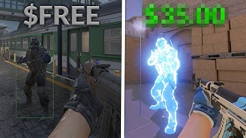 FREE CS2 Cheat vs $$$ CS2 Cheat..