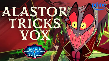 Alastor Tricks Vox Into Breaking Their Deal | Hazbin Hotel S2 | Clip | Prime Video