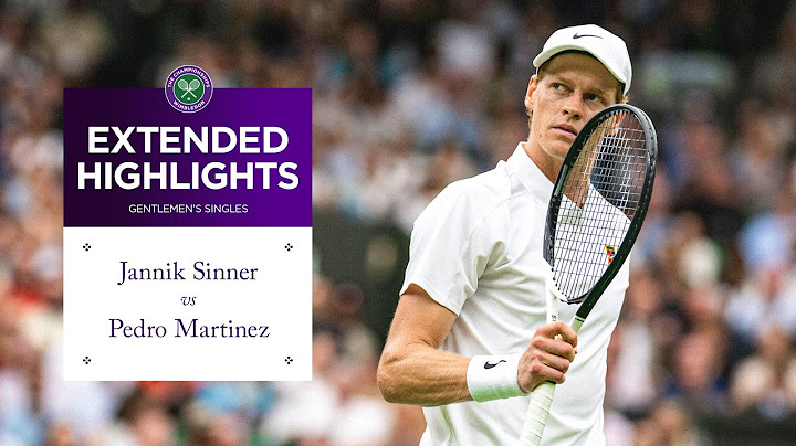 Can he be beaten? | Jannik Sinner vs Pedro Martínez | Highlights | Wimbledon 2025