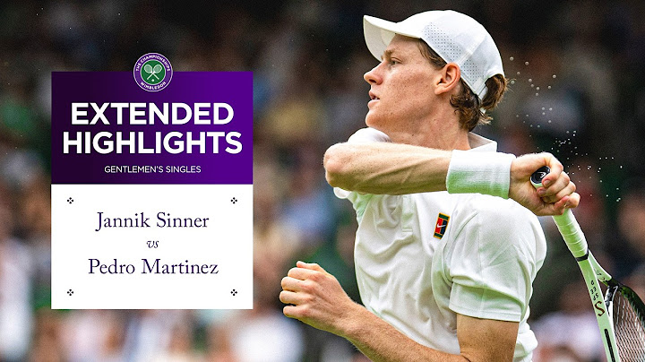 Can he be beaten? | Jannik Sinner vs Pedro Martínez | Highlights | Wimbledon 2025