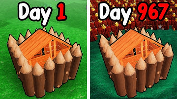 I Built the SAFEST AFK Base in 99 Nights in the Forest!