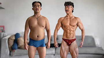 a REAL bodybuilding transformation.