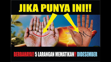 5 Larangan Mematikan untuk Pemilik Garis Bulan Sabit & Huruf M di Bulan Desember  Jangan AbaikaN!