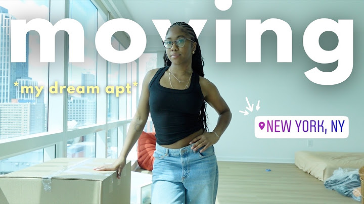 moving diaries 📦🗽 MOVING INTO MY DREAM NYC APARTMENT AT 22 + empty apt tour & packing up